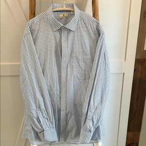 Southern Pine Men's Blue Check details Shirt XXL